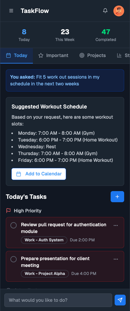 Todo app demo 2